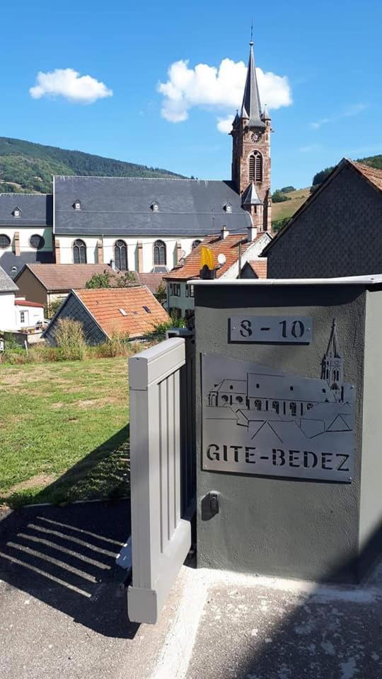 Gite En Pleine Verdure Au Coeur Du Village Lapoutroie Exteriör bild