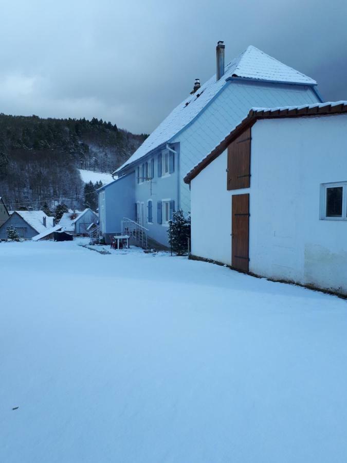 Gite En Pleine Verdure Au Coeur Du Village Lapoutroie Exteriör bild